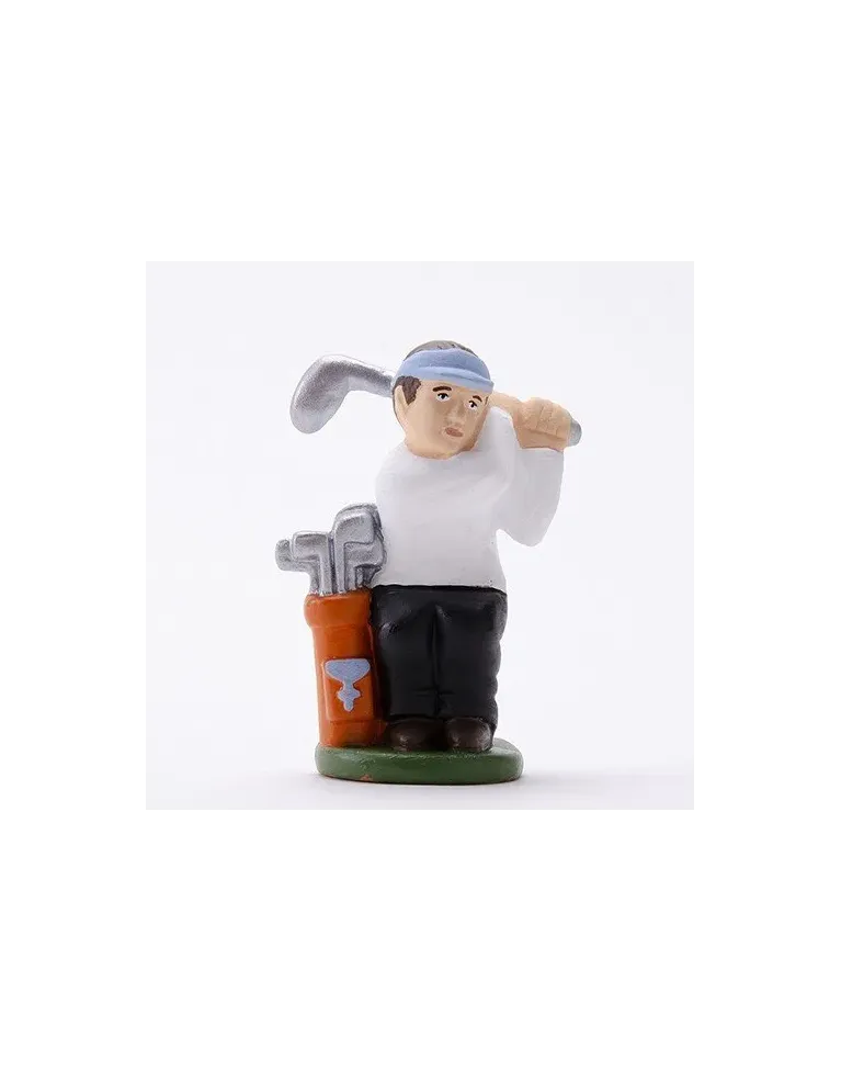 High-Quality Golfer Caganer Figure - Buy Now