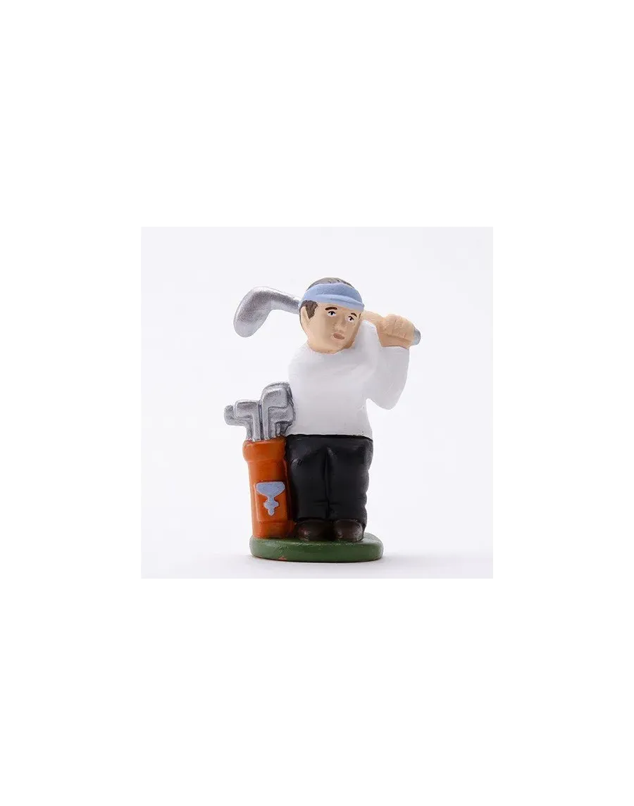 High-Quality Golfer Caganer Figure - Buy Now