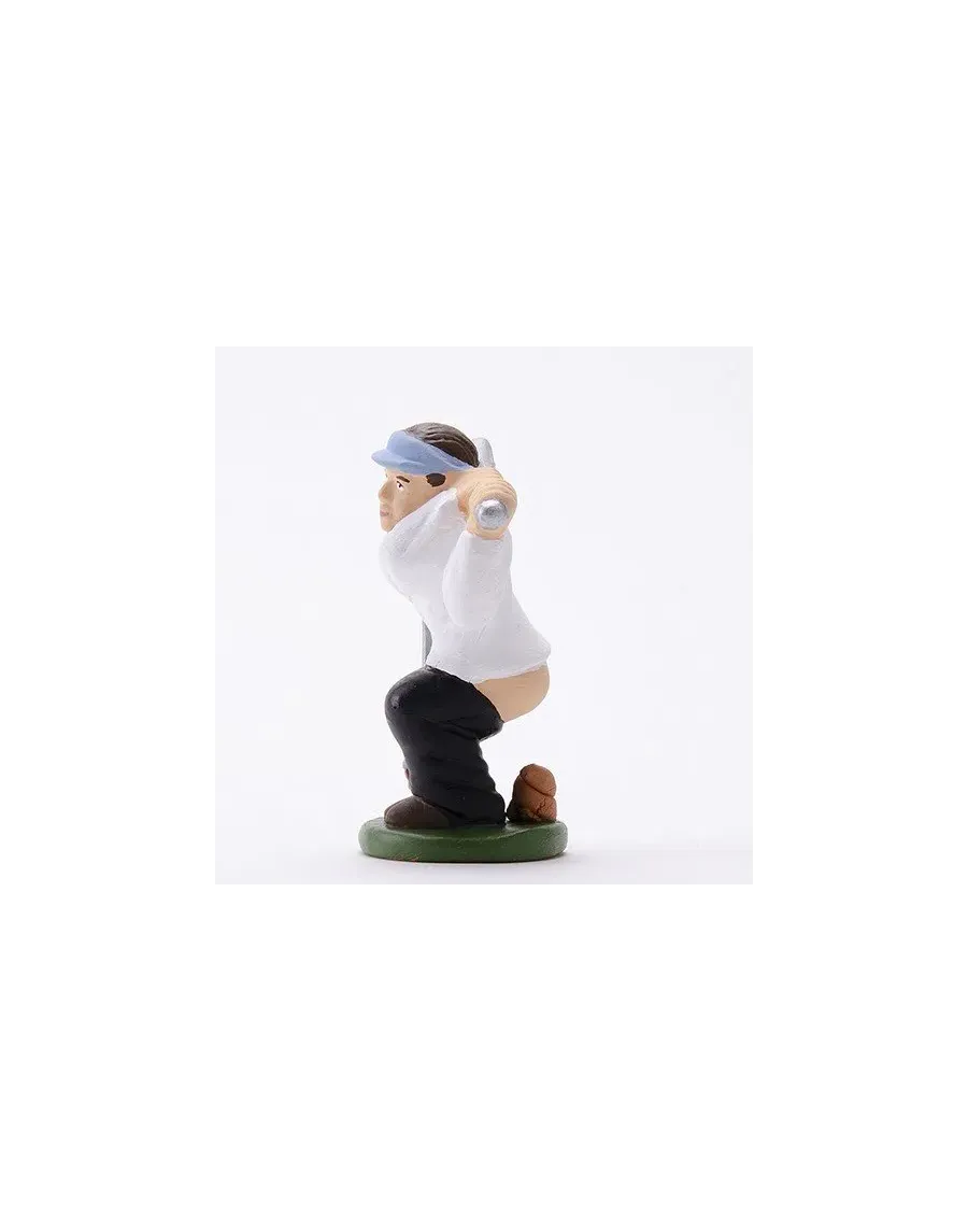 High-Quality Golfer Caganer Figure - Buy Now