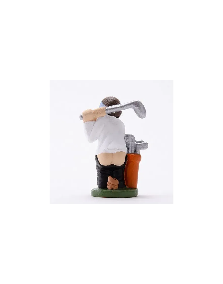 High-Quality Golfer Caganer Figure - Buy Now