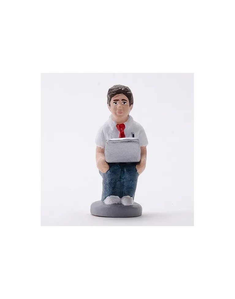 High-Quality IT Professional Caganer Figure - Buy Now