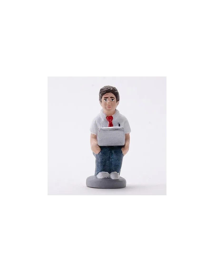 High-Quality IT Professional Caganer Figure - Buy Now