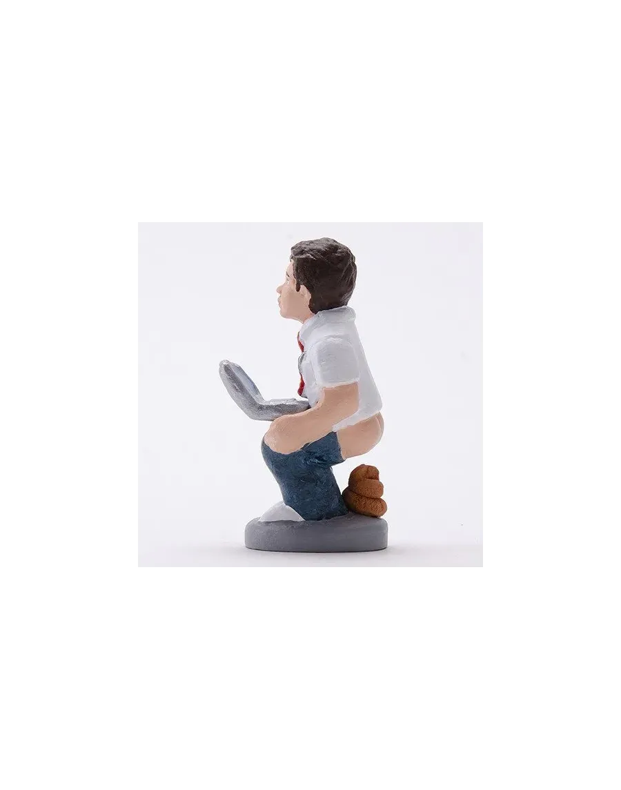 High-Quality IT Professional Caganer Figure - Buy Now