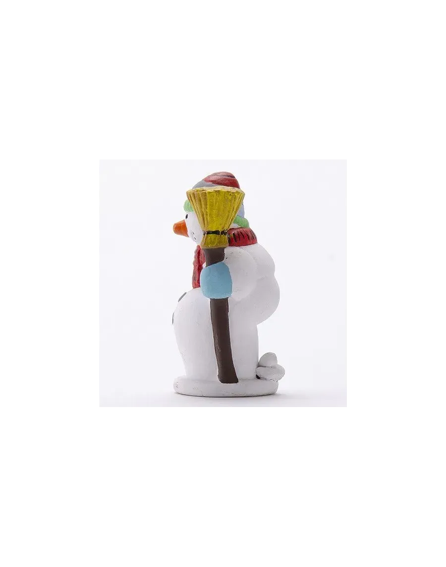 High-Quality Snowman Caganer Figure - Buy Now