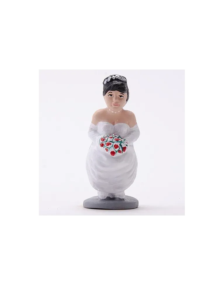 High-Quality Bride Caganer Figure - Buy Now