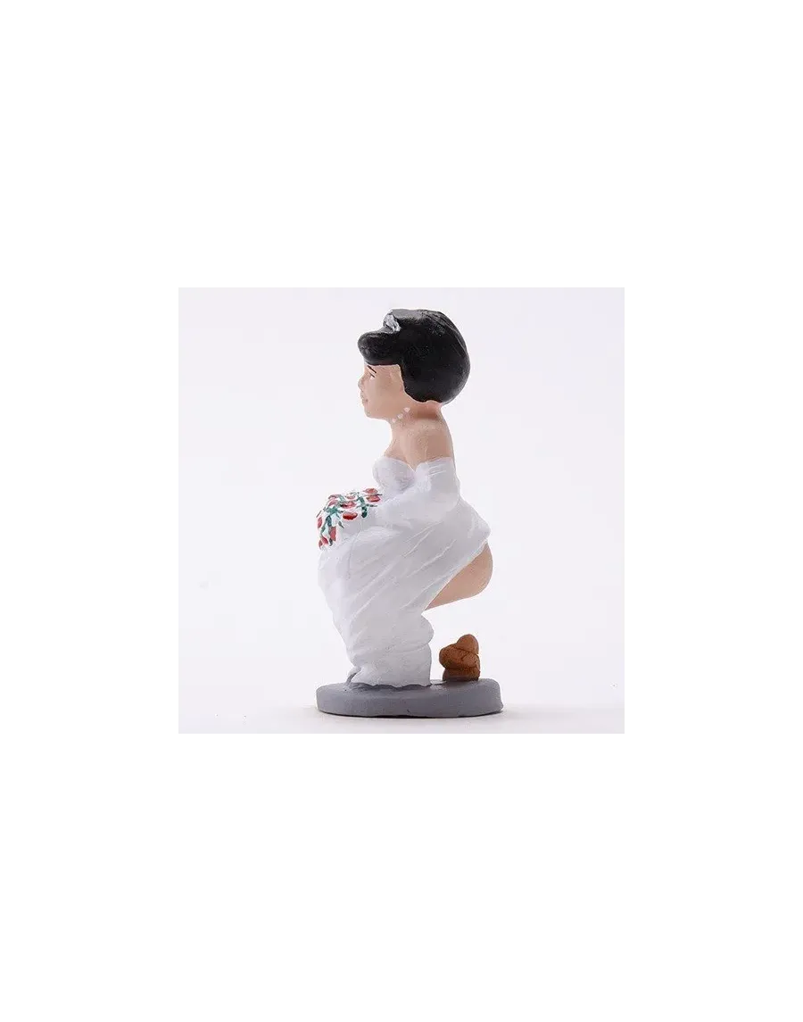 High-Quality Bride Caganer Figure - Buy Now