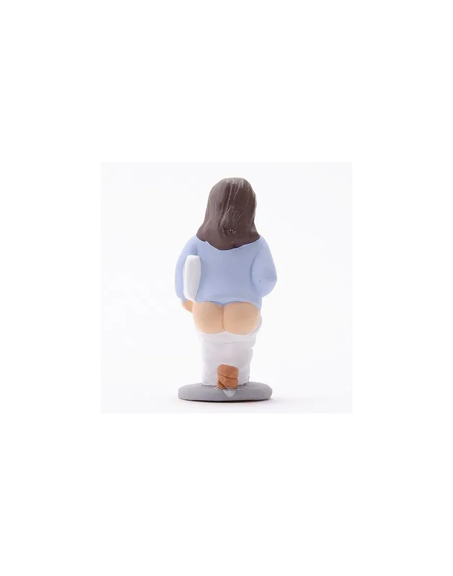 Figurine de Caganer Journaliste de Haute Qualité - Achetez Maintenant