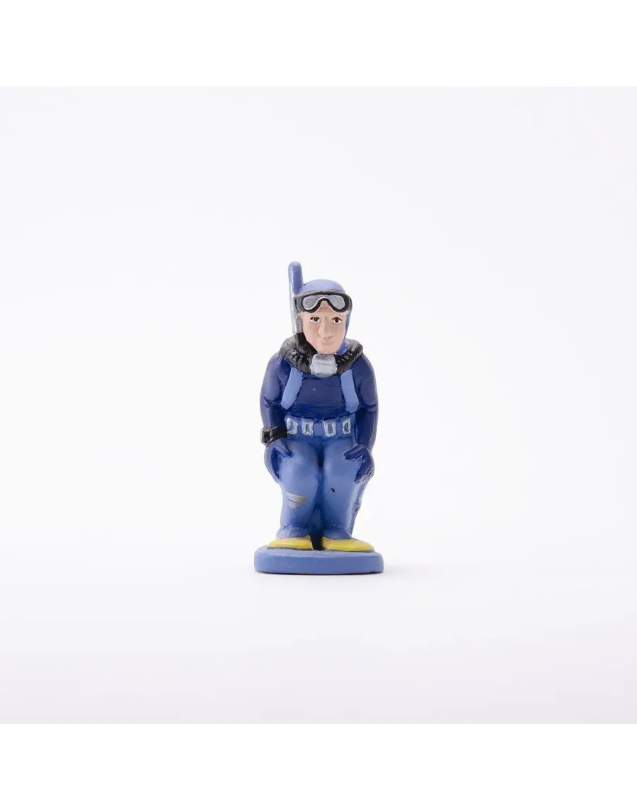 High-Quality Submarinist Caganer Figure - Buy Now