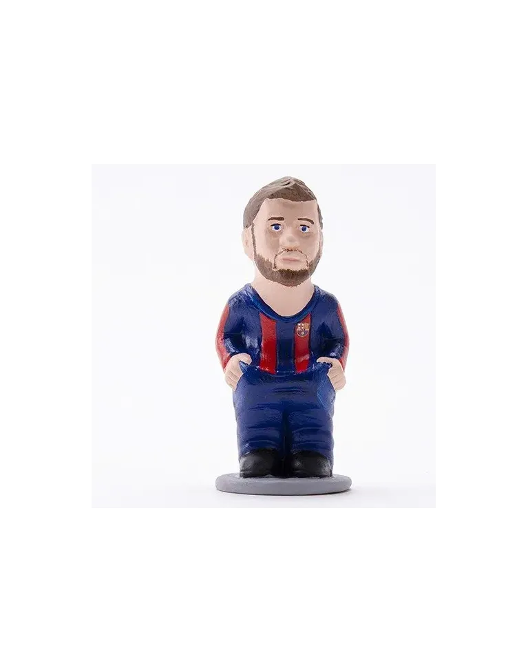 Figura de Caganer Gerard Piqué de Alta Calidad - Compra Ahora