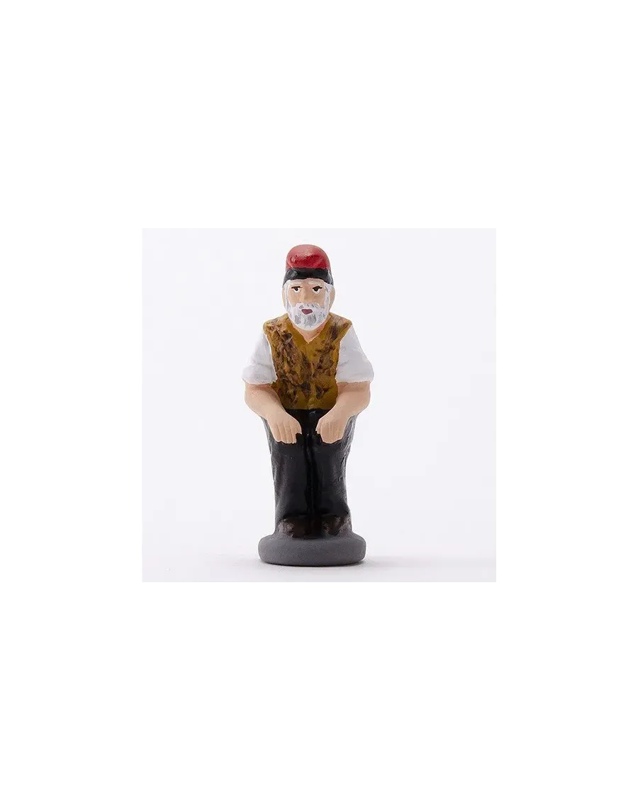 Figura Caganer Abuelo Campesino Catalán de Alta Calidad - Compra Ahora