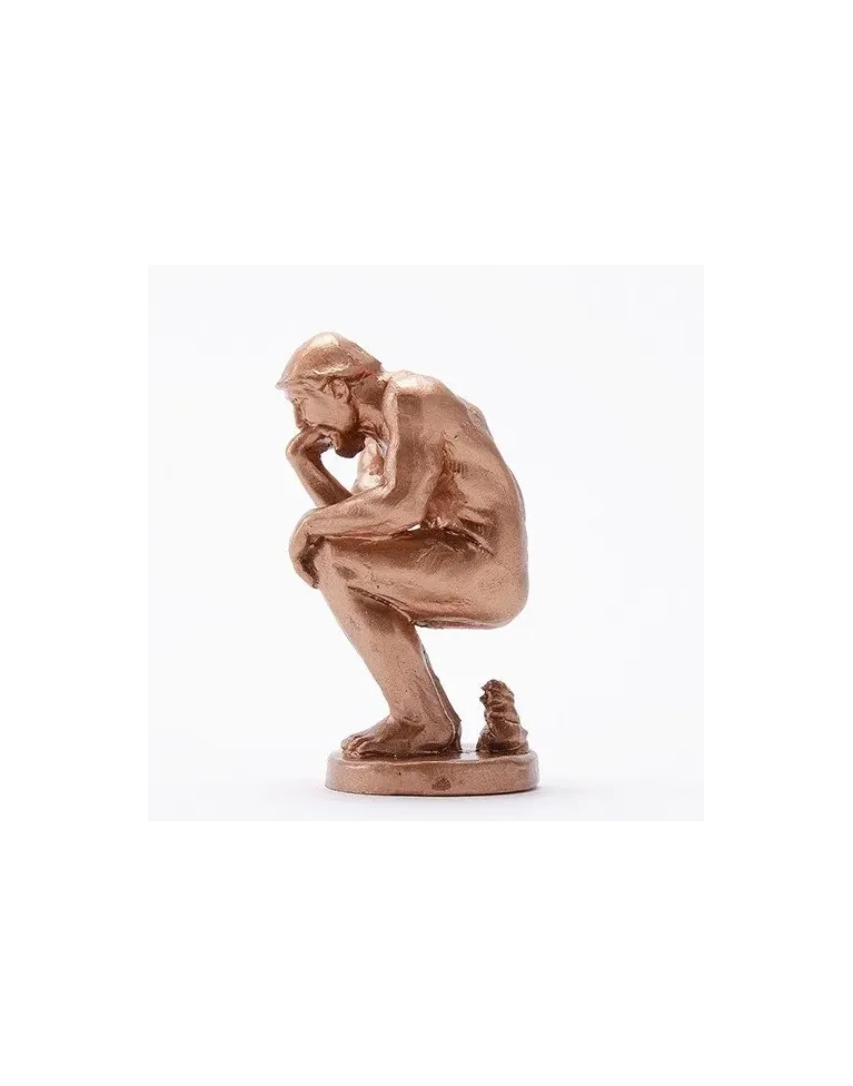 High-Quality Rodin's Thinker Caganer Figure - Buy Now