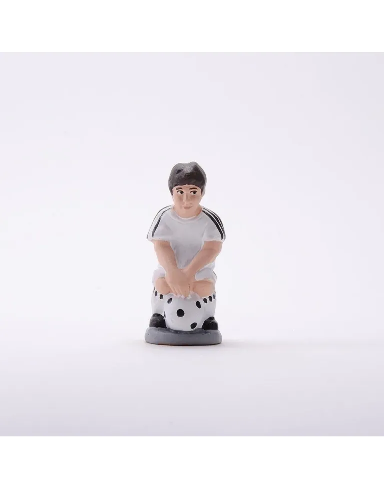 Figurine de Caganer Football Real Madrid de Haute Qualité - Achetez Maintenant