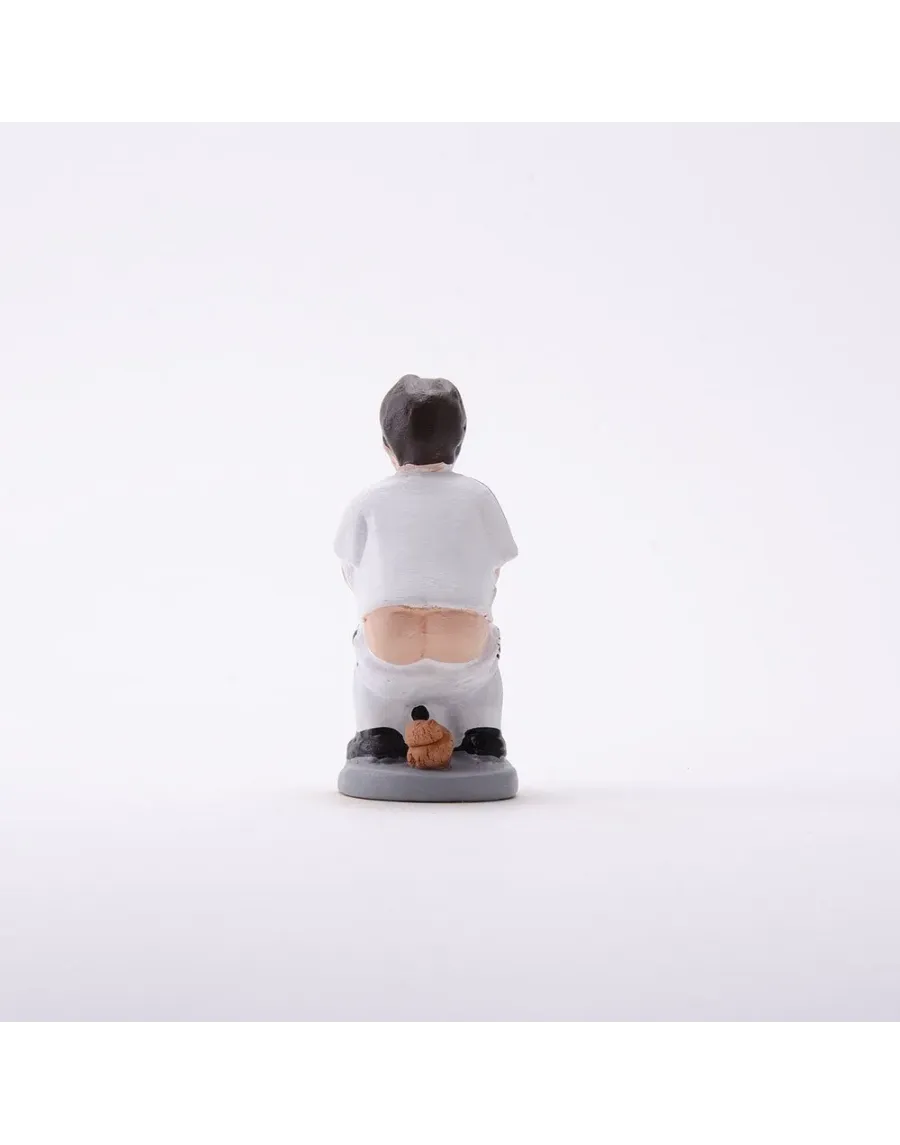 High-Quality Real Madrid Football Caganer Figure - Buy Now