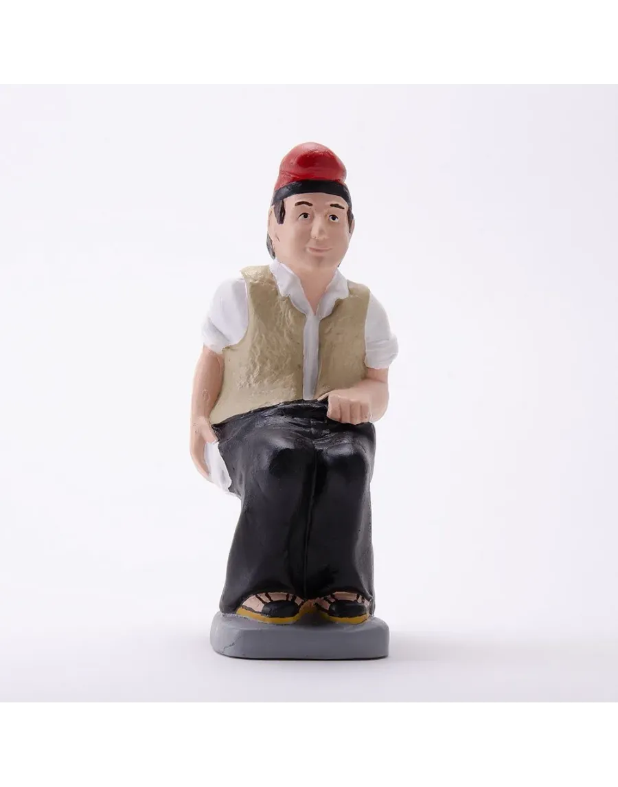 Hochwertige 25cm Katalanischer Bauer Caganer Figur - Jetzt kaufen