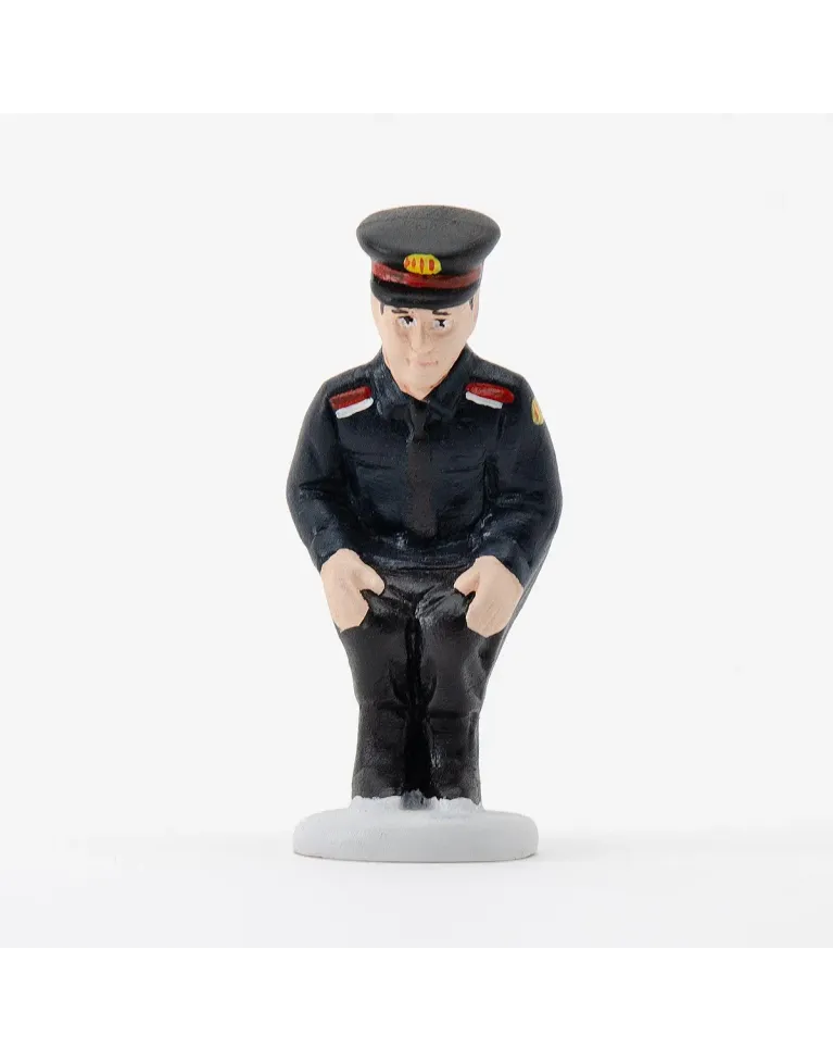 Figurine de Caganer Mosso d'Esquadra de Haute Qualité - Achetez Maintenant