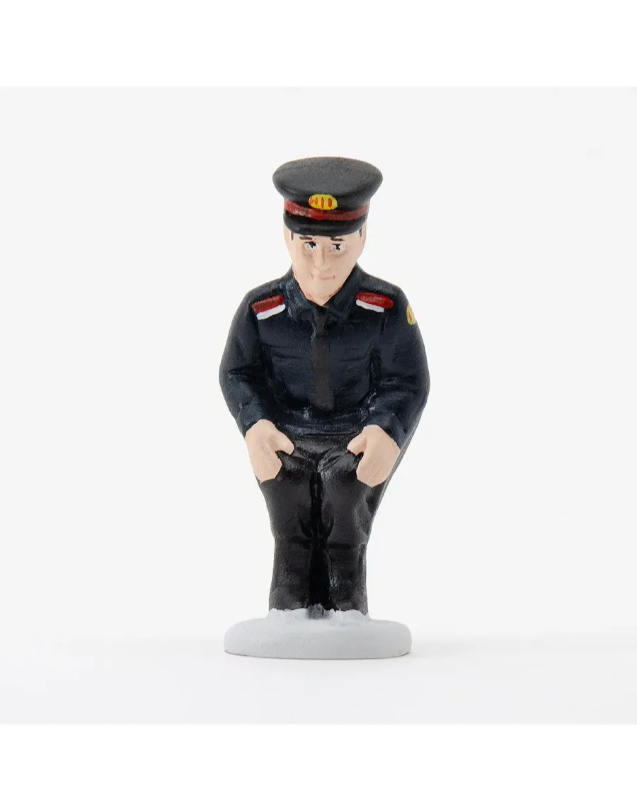 Figurine de Caganer Mosso d'Esquadra de Haute Qualité - Achetez Maintenant