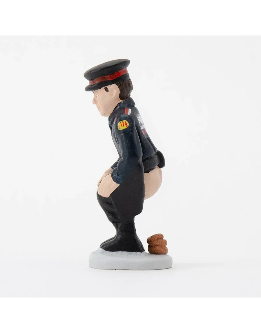 Figurine de Caganer Mosso d'Esquadra de Haute Qualité - Achetez Maintenant