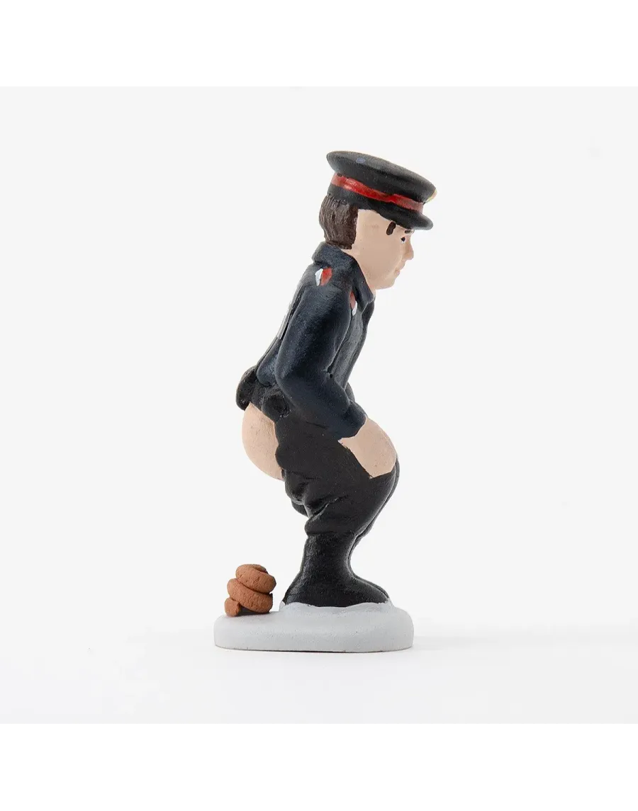 Figurine de Caganer Mosso d'Esquadra de Haute Qualité - Achetez Maintenant