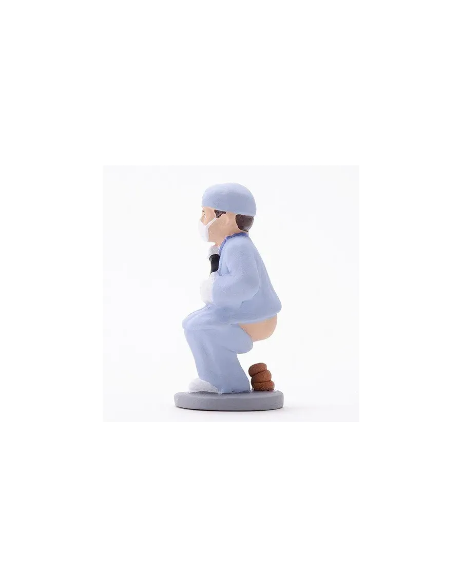 Figurine de Caganer Dentiste de Haute Qualité - Achetez Maintenant