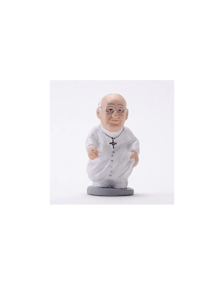 High-Quality Papa Francisco Caganer Figure - Buy Now