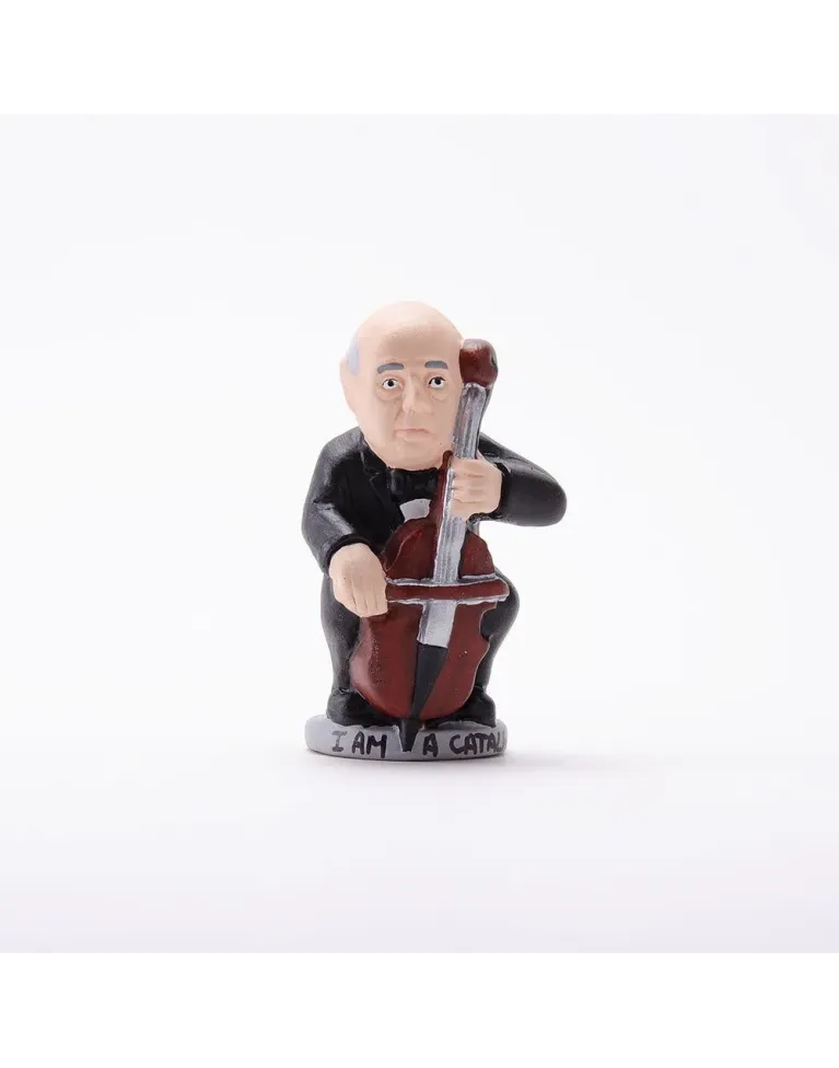 Figura de Caganer Pau Casals de Alta Calidad - Compra Ahora