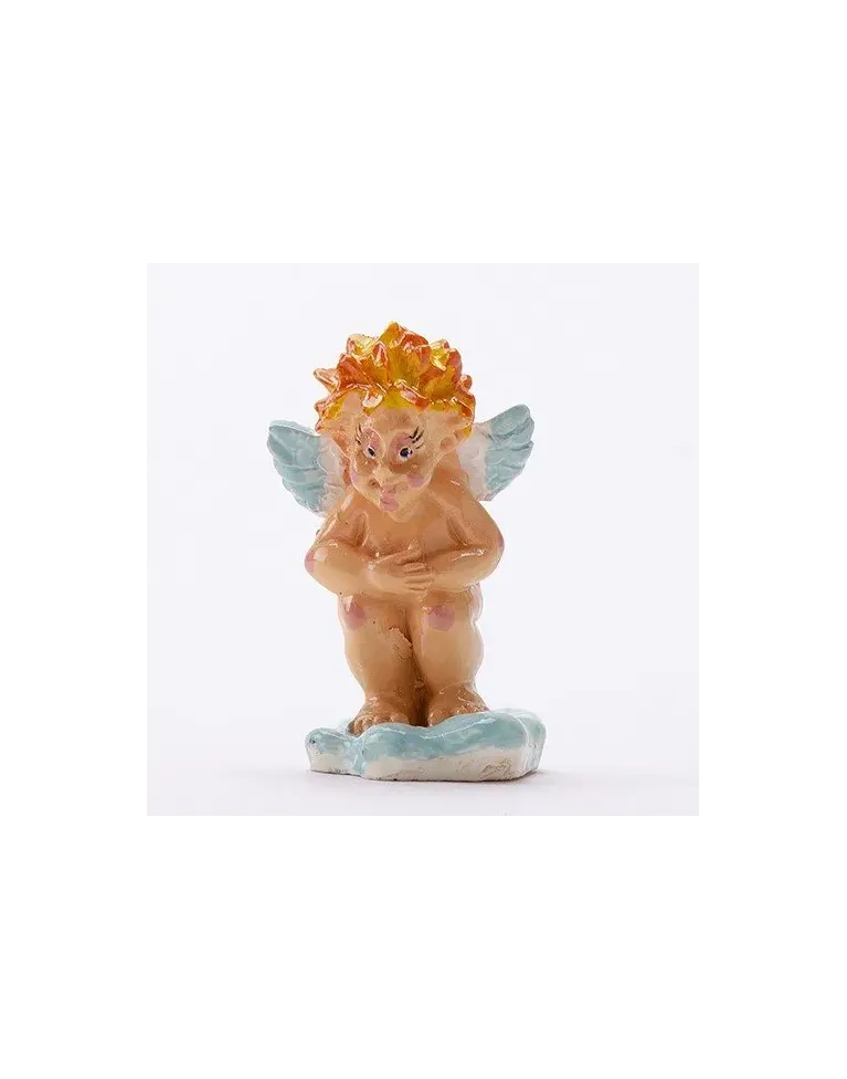 High-Quality Angel Resin Caganer Figure - Buy Now