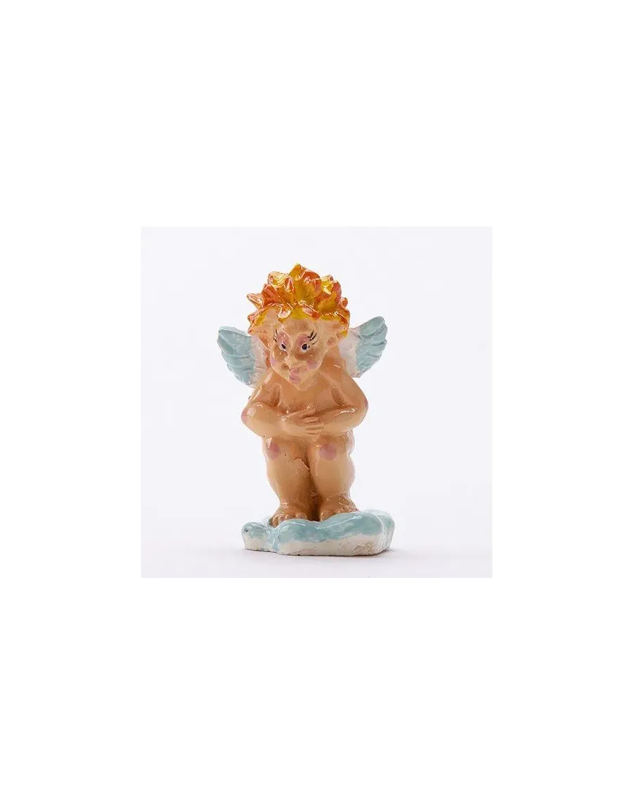 High-Quality Angel Resin Caganer Figure - Buy Now