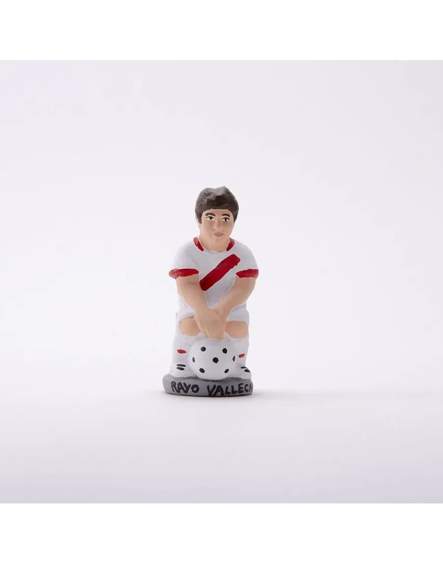 Figura de Caganer Fútbol Rayo Vallecano de Alta Calidad - Compra Ahora