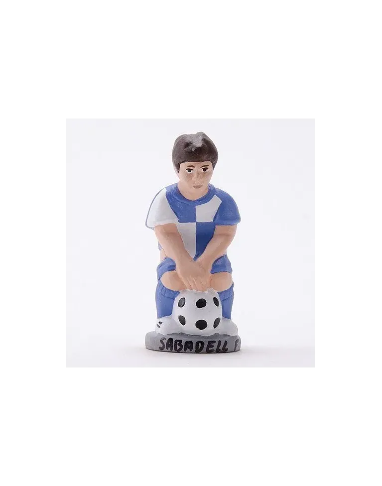 Figura de Caganer Futbol Sabadell de Alta Calidad - Compra Ahora