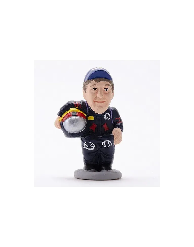 Figura de Caganer Vettel de Alta Calidad - Compra Ahora