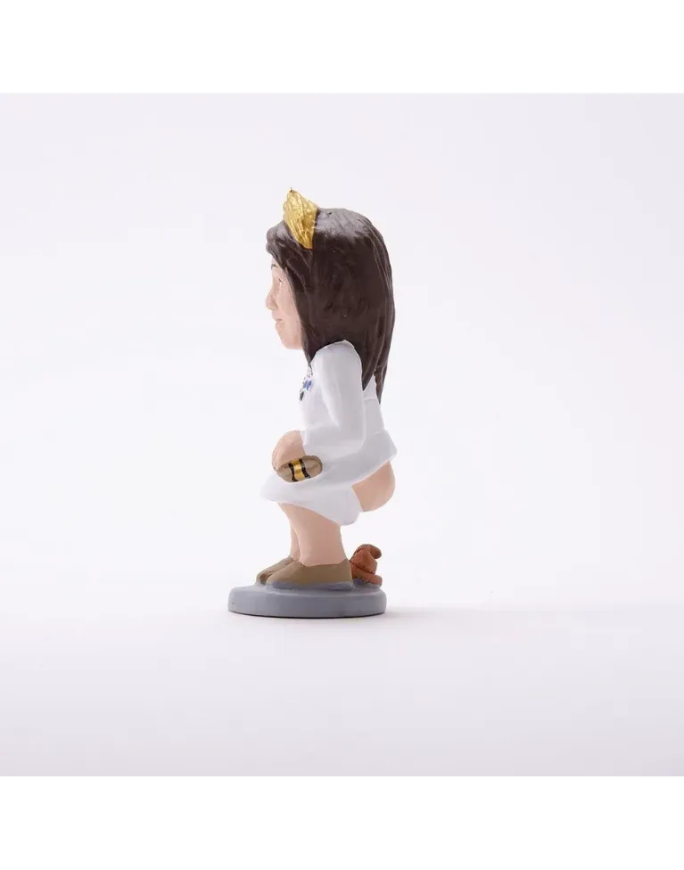 Figurine de Caganer Reine Letizia de Haute Qualité - Achetez Maintenant