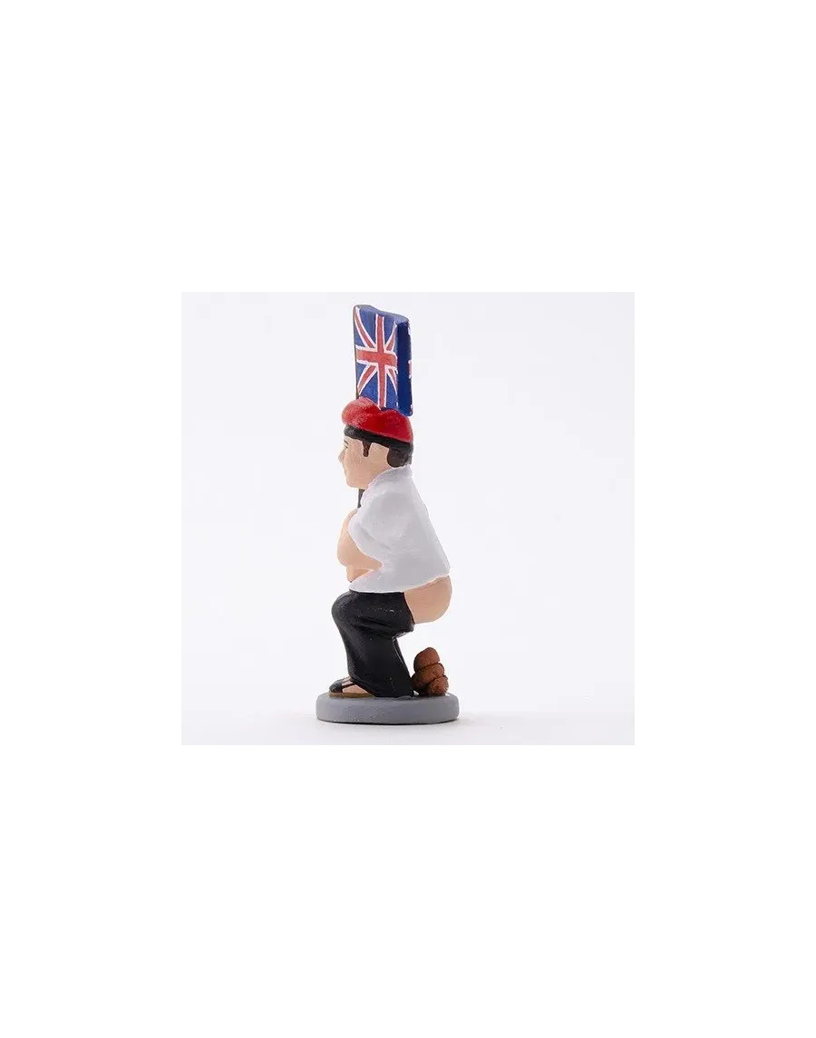 Figura de Caganer Bandera Inglesa de Alta Calidad - Compra Ahora