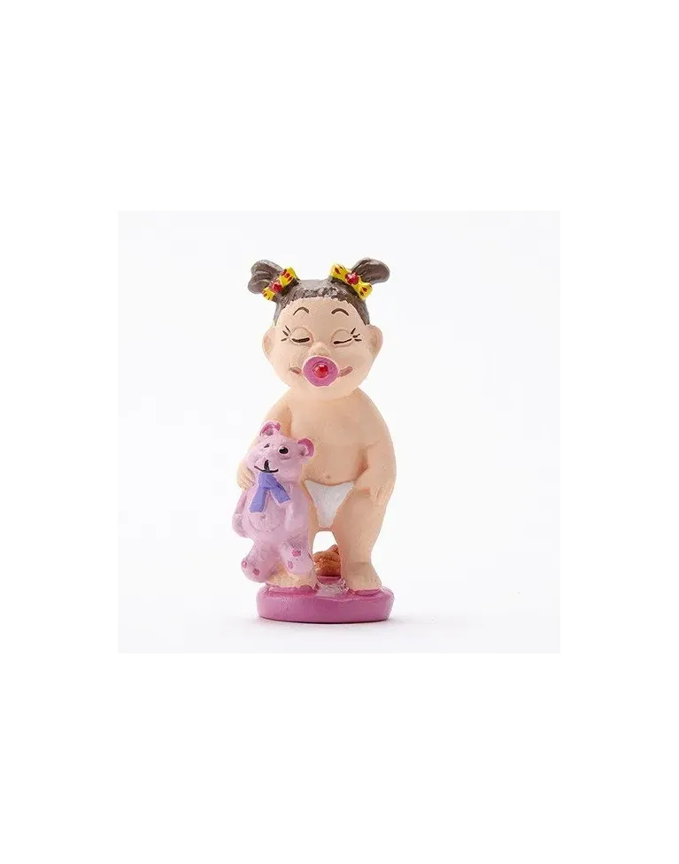 Figurine de Caganer Bébé Fille de Haute Qualité - Achetez Maintenant