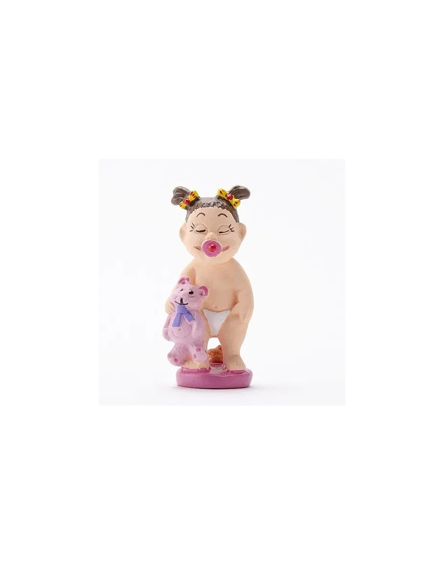 Figurine de Caganer Bébé Fille de Haute Qualité - Achetez Maintenant