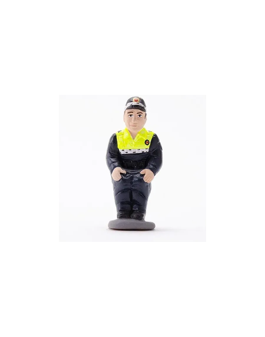 Figura de Caganer Policía Local Hombre de Alta Calidad - Compra Ahora