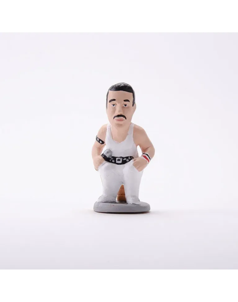 Figura de Caganer Freddie Mercury de Alta Calidad - Compra Ahora