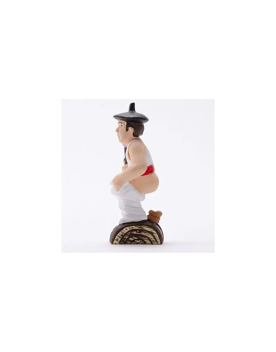 Figura de Caganer Talador de Troncos Vasco de Alta Calidad - Compra Ahora