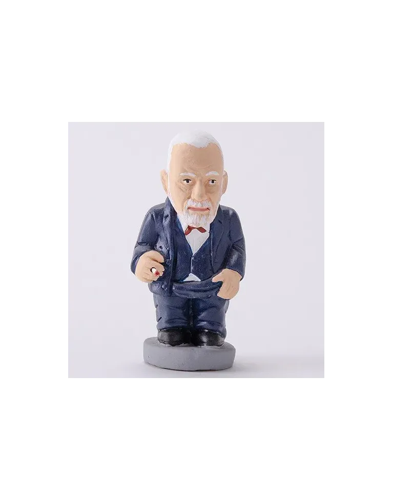 High-Quality Sigmund Freud Caganer Figure - Buy Now