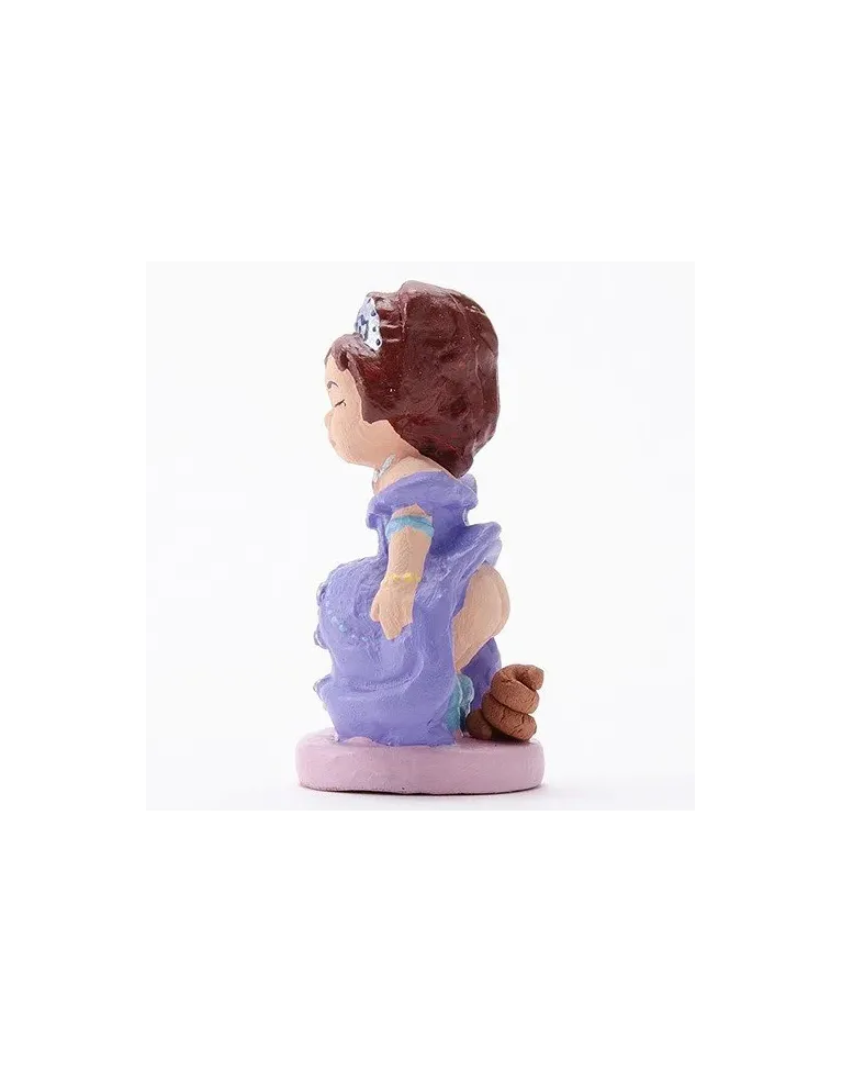 Figura de Caganer Princesa Morena de Alta Calidad - Compra Ahora