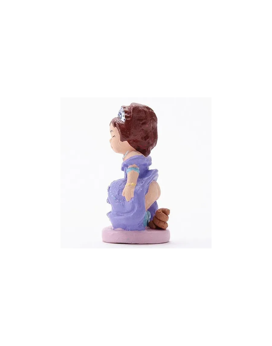 Figura de Caganer Princesa Morena de Alta Calidad - Compra Ahora