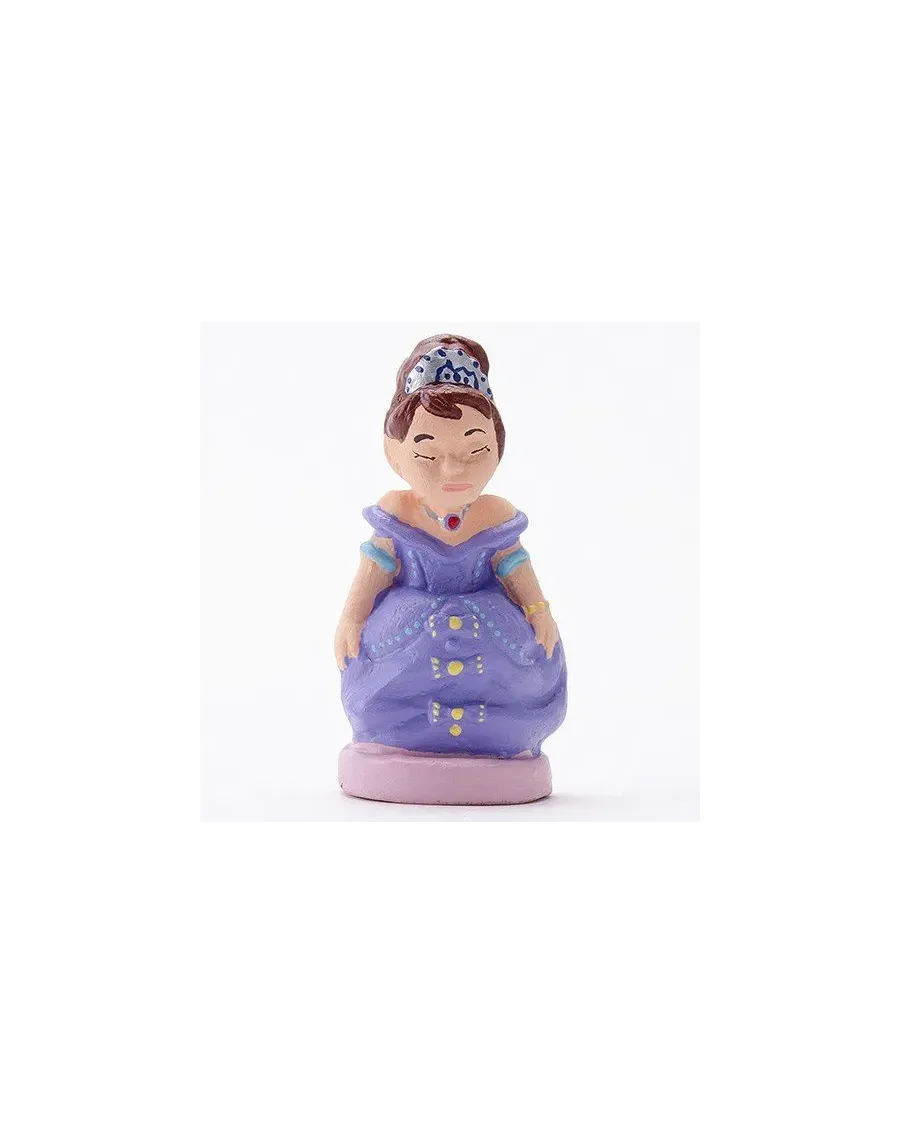 Figura de Caganer Princesa Morena de Alta Calidad - Compra Ahora