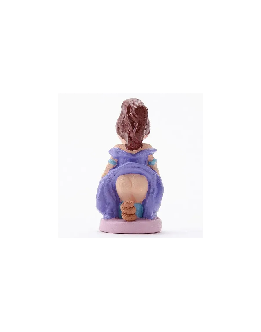 Figura de Caganer Princesa Morena de Alta Calidad - Compra Ahora