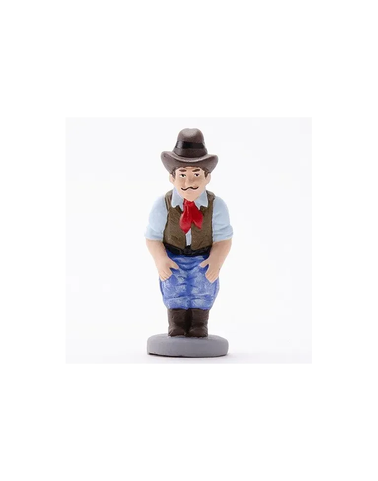 Figurine de Caganer Country garçon de Haute Qualité - Achetez Maintenant