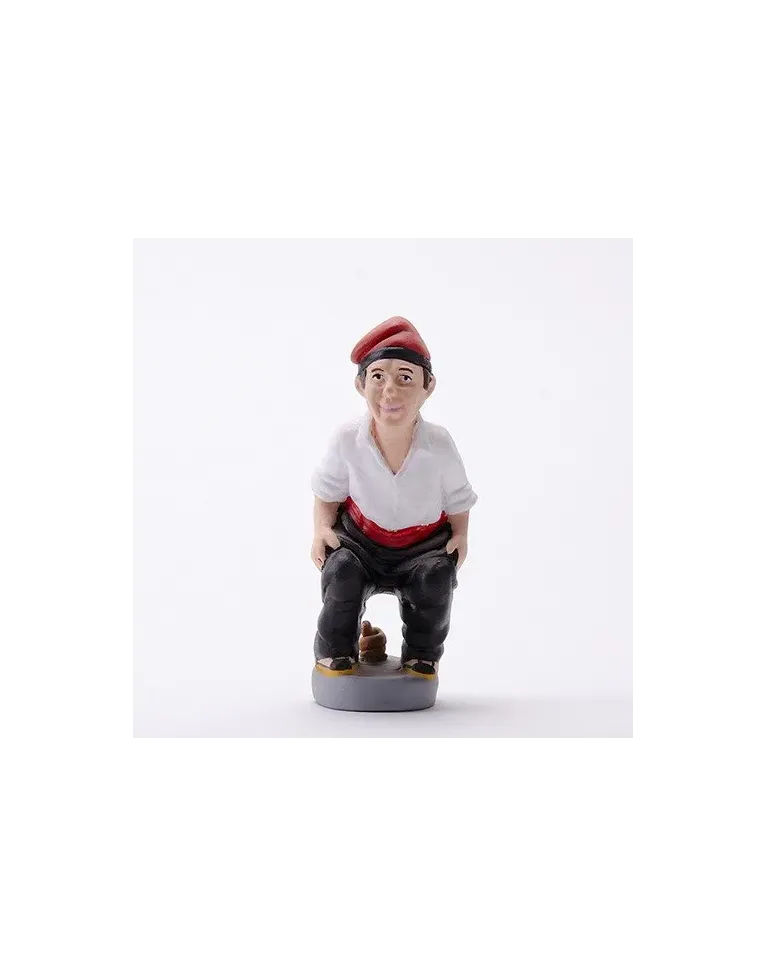 High-Quality 21cm Catalan Farmer Caganer Figure - Buy Now