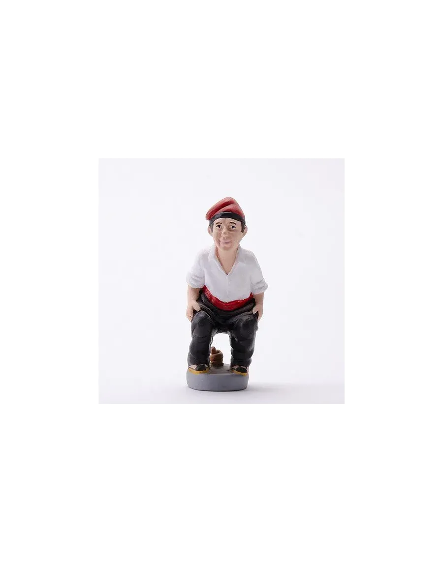 High-Quality 21cm Catalan Farmer Caganer Figure - Buy Now