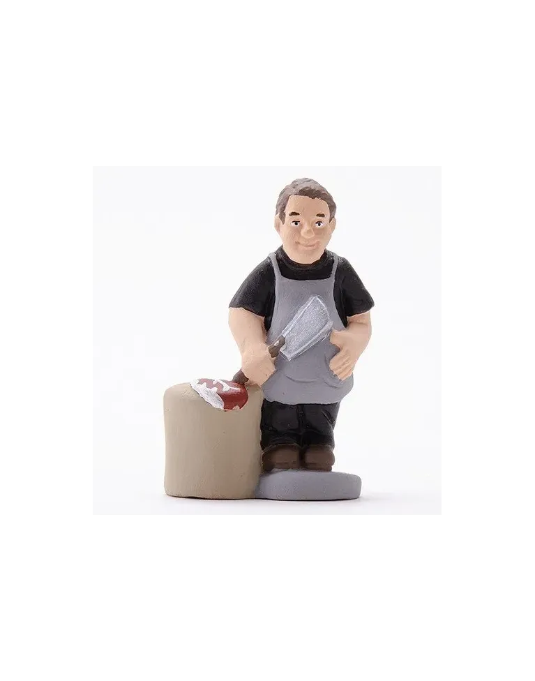 Figurine de Caganer Boucher de Haute Qualité - Achetez Maintenant