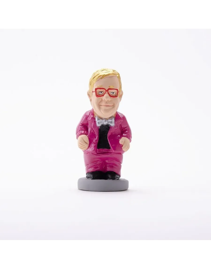 Figura de Caganer Elton John de Alta Calidad - Compra Ahora