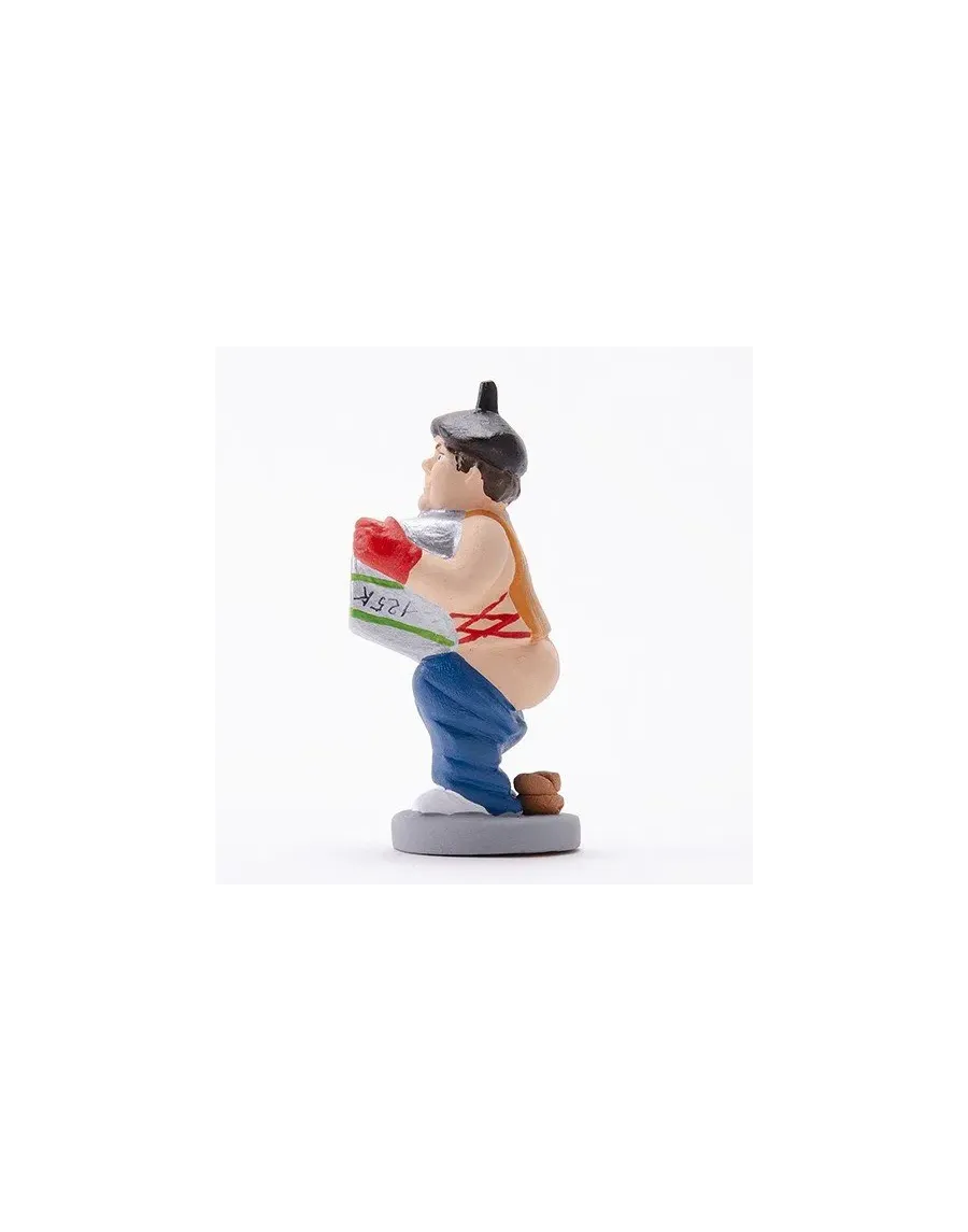 Figura de Caganer Aixecador de Pesos Basc de Alta Calidad-Compra Ahora