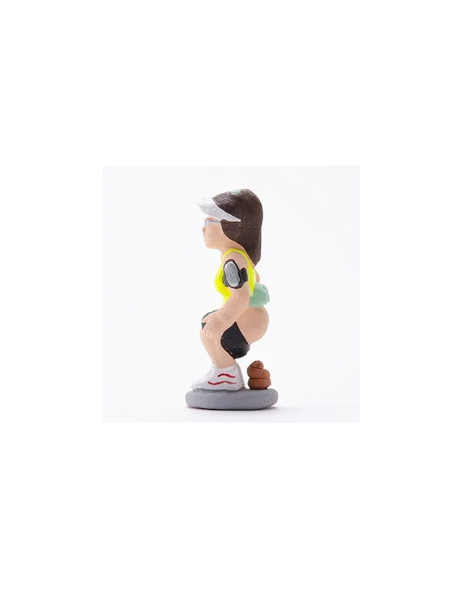 Figura de Caganer Runner Corredora de Alta Calidad - Compra Ahora