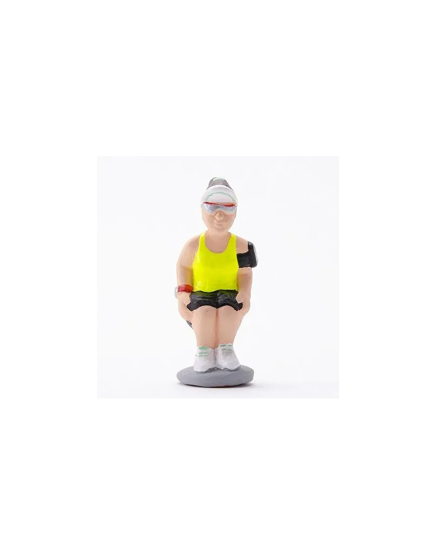 Figura de Caganer Runner Corredora de Alta Calidad - Compra Ahora